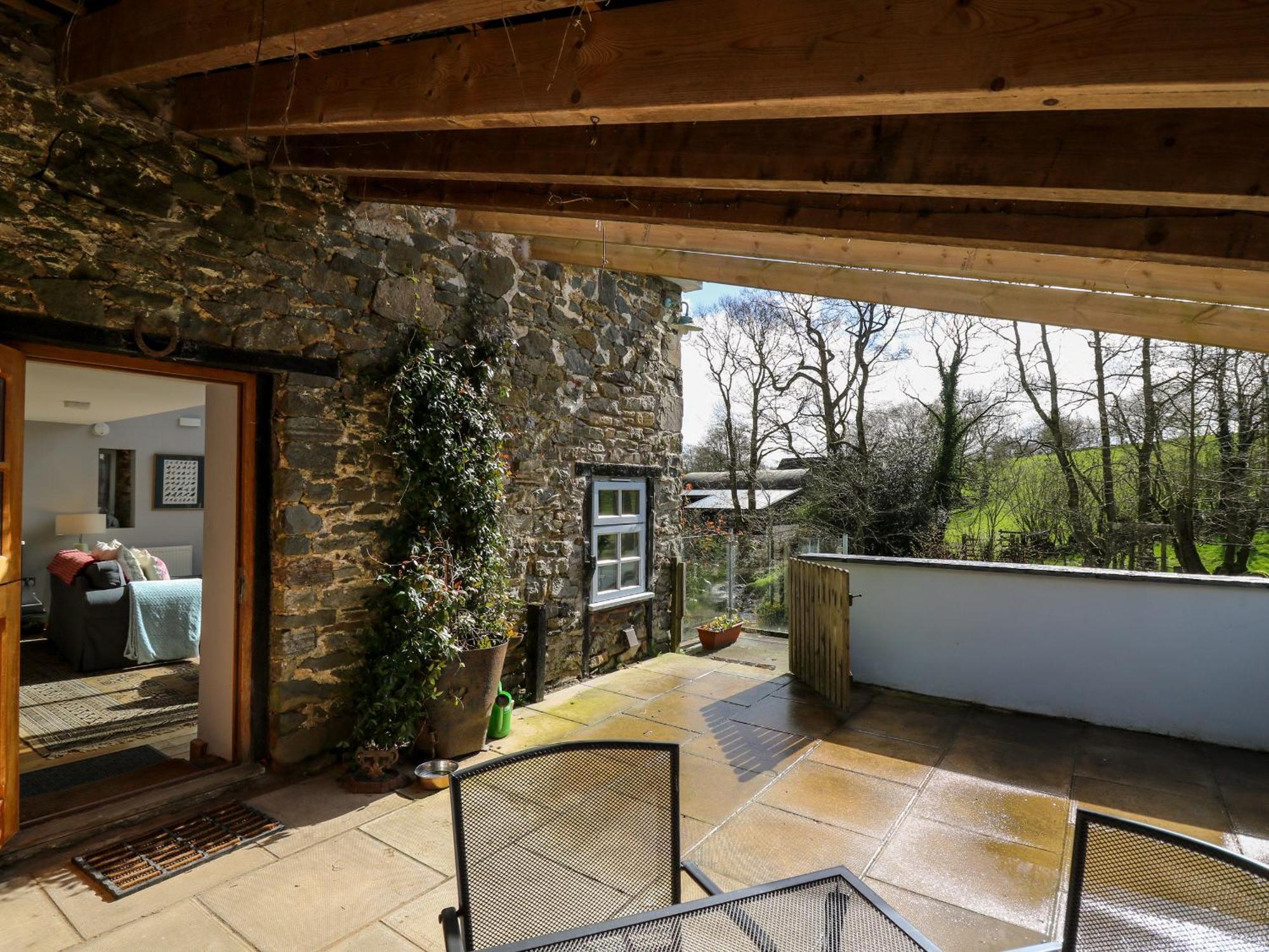 Villa The Barn At Glanoer Bettws Disserth Esterno foto