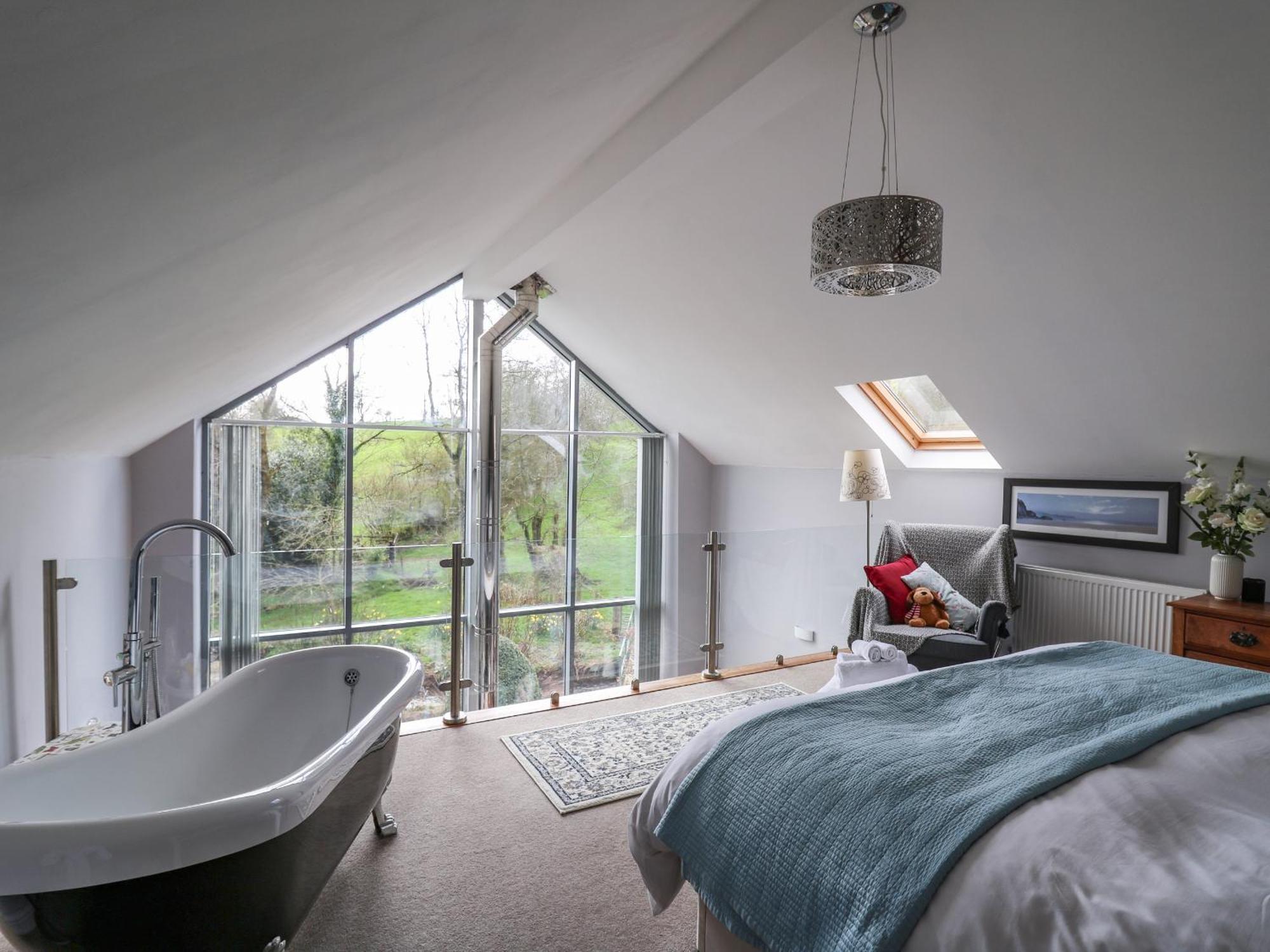 Villa The Barn At Glanoer Bettws Disserth Esterno foto