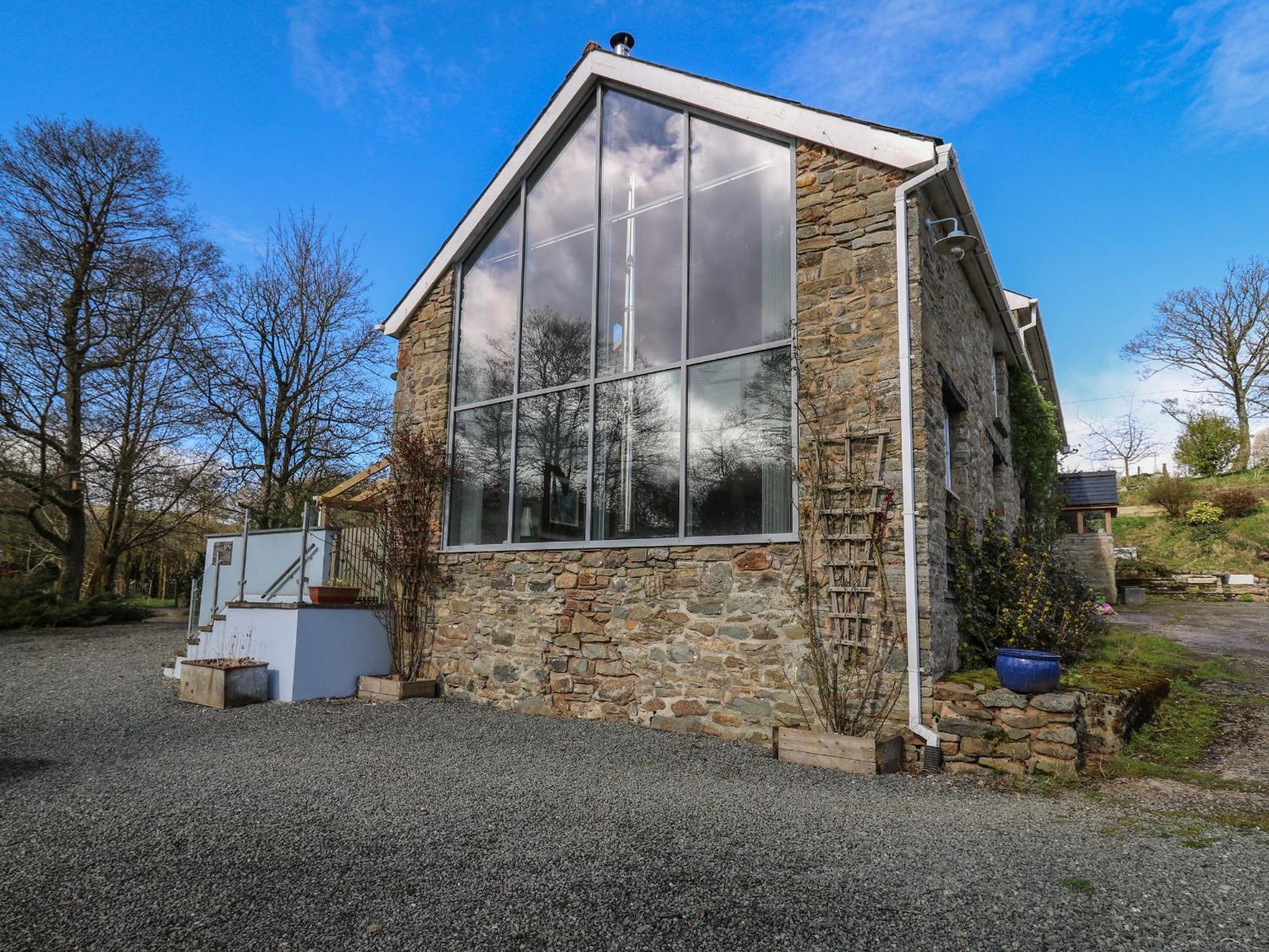 Villa The Barn At Glanoer Bettws Disserth Esterno foto