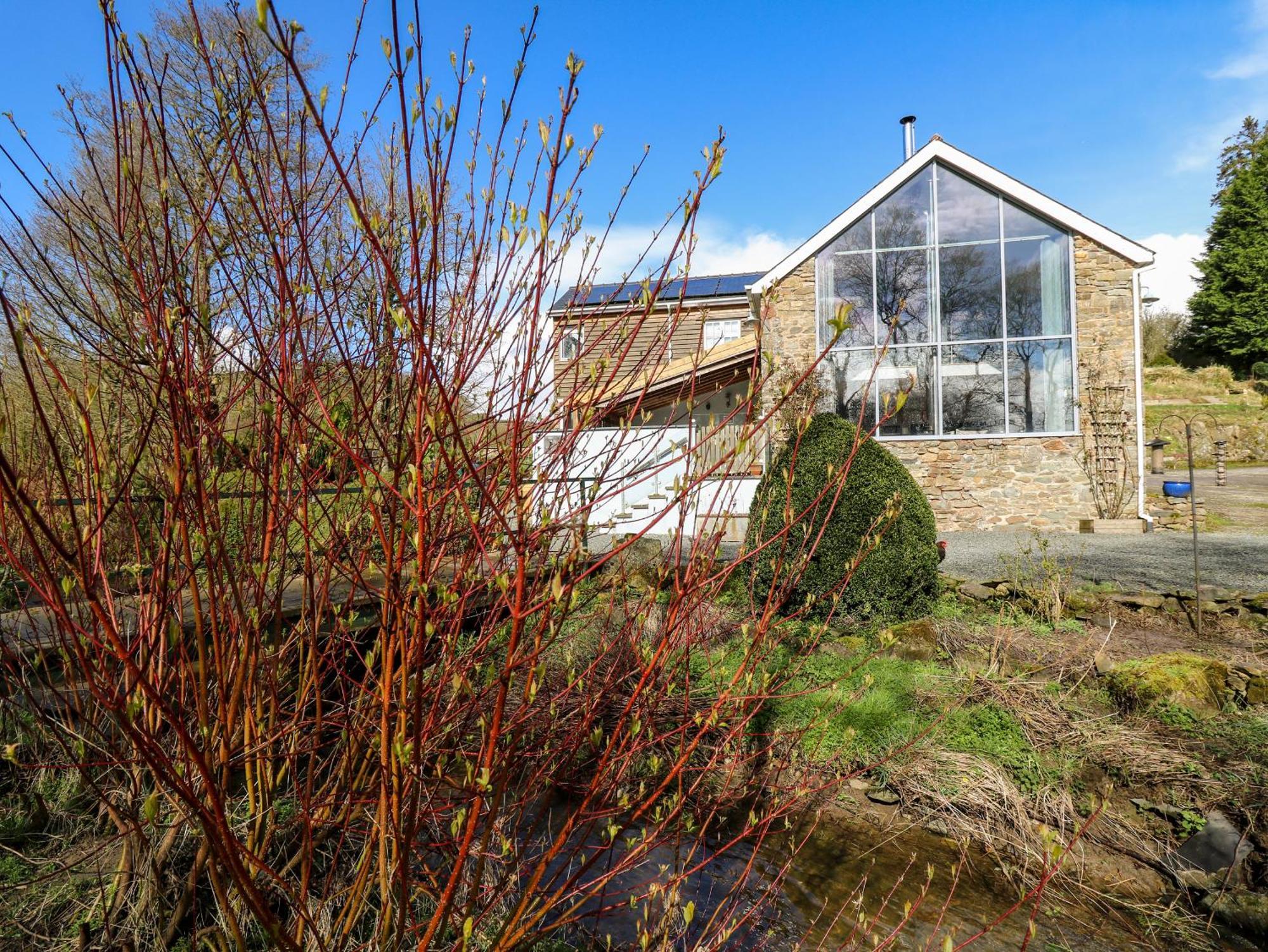 Villa The Barn At Glanoer Bettws Disserth Esterno foto