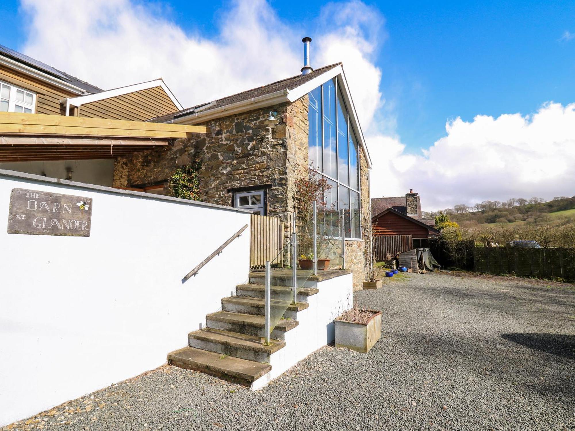 Villa The Barn At Glanoer Bettws Disserth Esterno foto